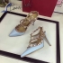 Valentino rockstud matte leather sky blue